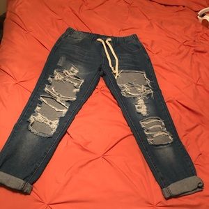 American Bazi jean jeggings/joggers